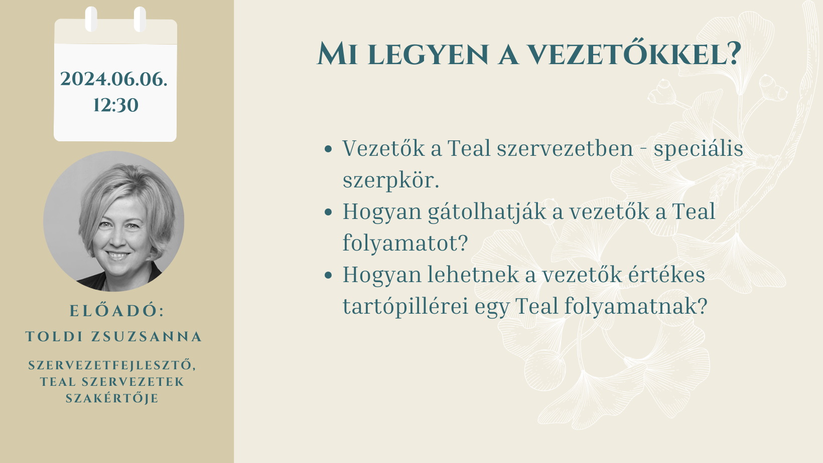 mi legyen a vezetőkkel